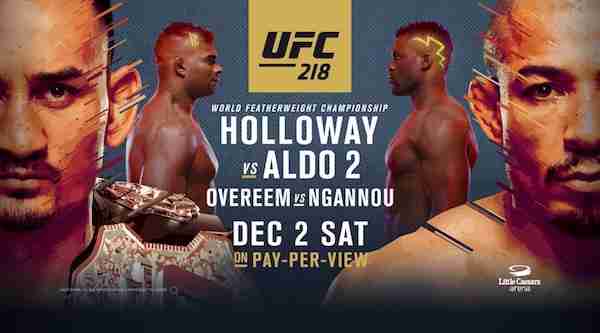 Watch UFC 218: Holloway vs. Aldo 2