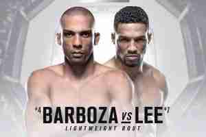 Watch UFC FightNight 128 Barboza Vs Lee 4/21/2018 Online Full show