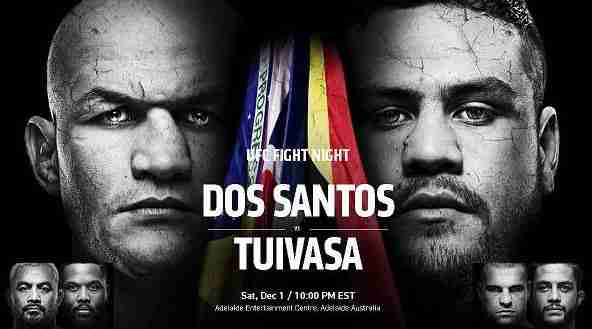 UFC Fight Night 142: Dos Santos vs. Tuivasa 1/12/18