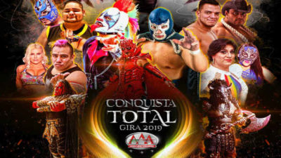 AAA Conquista Total Gira 26th April 2019