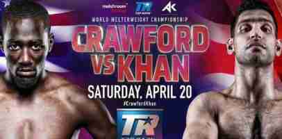 Watch TERENCE CRAWFORD vs AMIR KHAN 4/20/19