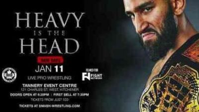 Watch Smash Wrestling Heavy Is The Head 1/11/2019 Online