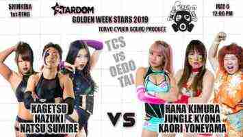 Watch Stardom Golden Week Stars Tag 4 Online 5/6/19