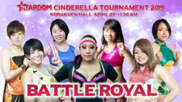 Watch Stardom Cinderella Tournament 4/29/19 Full Show
