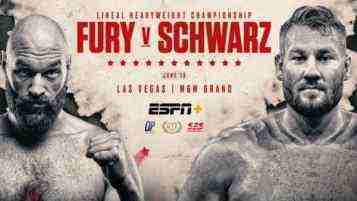 Watch Tyson Fury vs. Tom Schwarz 6/15/2019 PPV Online
