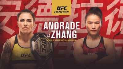 Watch UFC Fight Night Andrade Vs Zhang 2019 Online