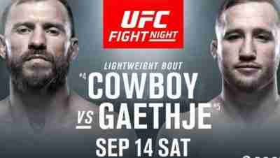 Watch UFC Fight Night 158 Cerrone vs Gaethje Live