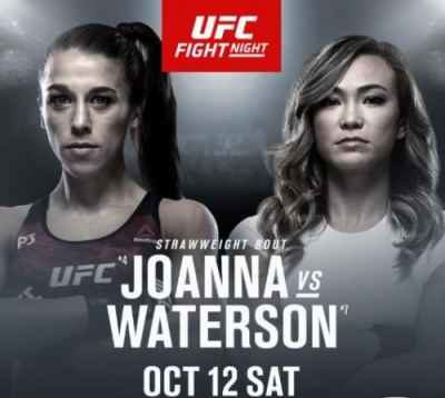 Watch UFC Fight Night Joanna Vs Waterson 10/13/19 Online