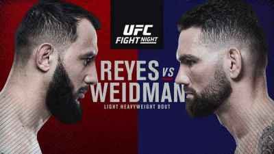 Watch UFC Fight Night Reyes Vs Weidman 10/18/19 Online