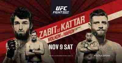 Watch UFC Fight Night Zabit Vs Kattar 11/9/19 Online