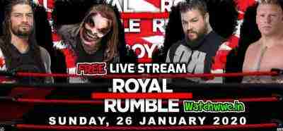 Watch WWE Royal Rumble 2020 PPV 1/26/20 – 26th January 2020