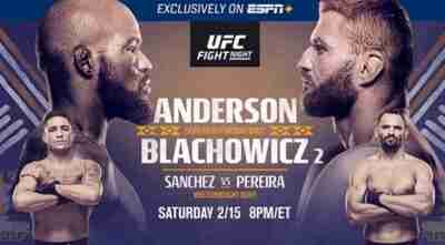 Watch UFC Fight Night 167 Anderson vs Błachowicz