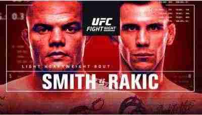 UFC Fight Night 175 Smith Vs Rakic