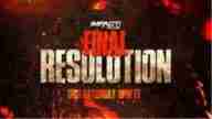 Watch Impact Wrestling Final Resolution 2020 12/12/2020 Full Show Replay