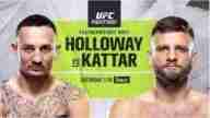 Watch UFC Fight Night Holloway Vs. Kattar 1/16/2021 Full Replay Online and Live Stream