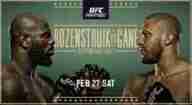 Watch UFC Fight Night Rozenstruik vs Gane 2/27/2021 Full Replay Online and Live Stream