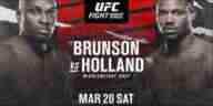 UFC Fight Night Brunson vs Holland