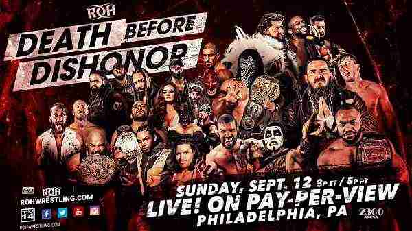 Watch ROH Death Before Dishonor 2021 PPV 9/12/2021 Full Show Replay