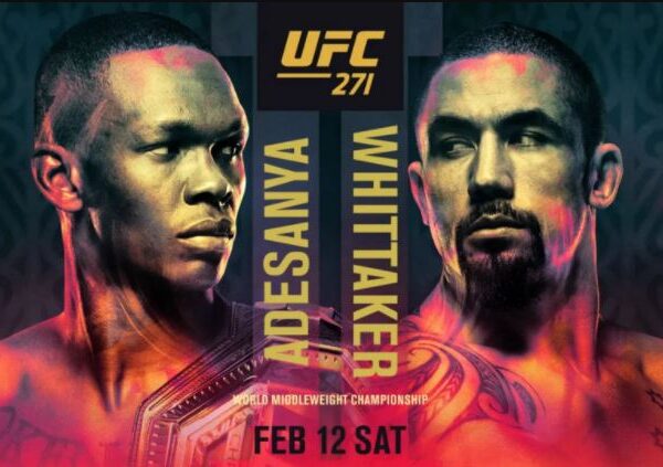 Watch UFC 271 Adesanya vs Whittaker PPV Live 2/12/2022 Full Show Replay