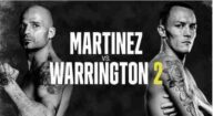 Boxing Martinez vs Warrington