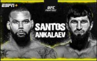 Watch UFC Fight Night Santos vs Ankalaev 3/12/2022 Full Replay Online