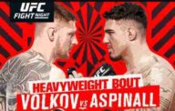 Watch UFC Fight Night Volkov vs Aspinall 3/19/2022 Full Replay Online