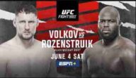 Watch UFC Fight Night Volkov vs Rozenstruik 6/4/2022 Full Replay Online