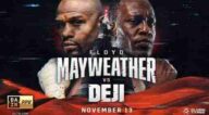 Boxing Floyd Mayweather Jr. vs Deji