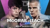 Watch Boxing McGrail vs Leach 4/27/2024 Full Show Replay