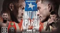 Watch Boxing Matias vs Paro 6/15/2024 Full Show Replay