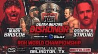 Watch ROH Wrestling Death Before Dishonor PPV 7/26/2024 Full Show Replay Online